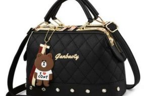 Ladies European Quality Shoulder/hand Bag Black Color