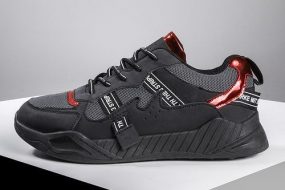2025 New Men's Thick Sneakers Trendy Casual Shoes