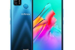 Infinix SMART 5（X657）32GB 2GB RAM, 5000mAh Battery 6.6 Inches Display 8 MP+8 MP DUAL Camera Dual Sim - OCEAN WAVE